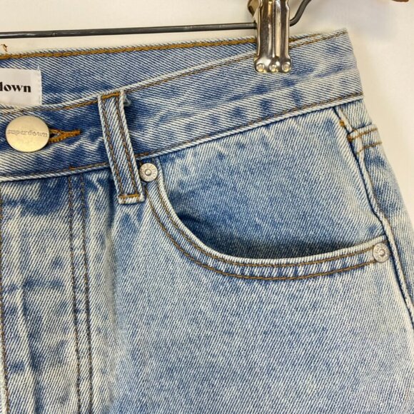 Superdown Distressed Jean Shorts - Picture 2 of 11